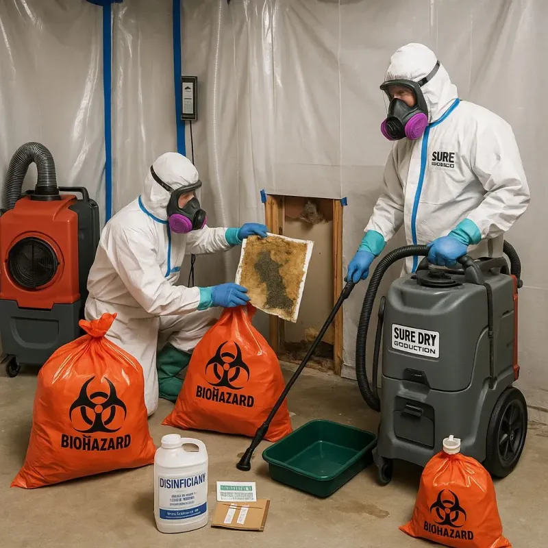 Contaminated Water Handling Protocols process in New Llano, LA