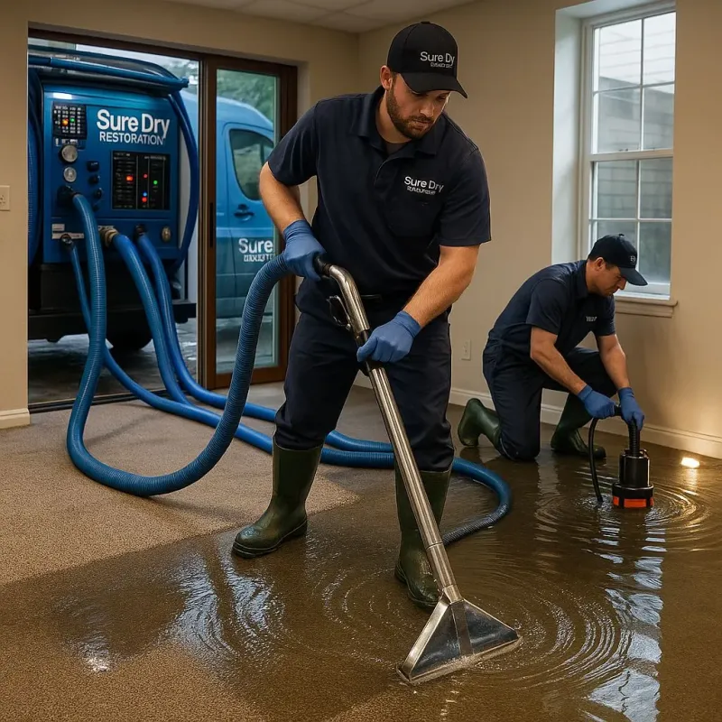 Water Extraction and Removal process in New Llano, LA